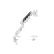 Equip 650190 soporte para monitor 101,6 cm (40'') Escritorio Negro